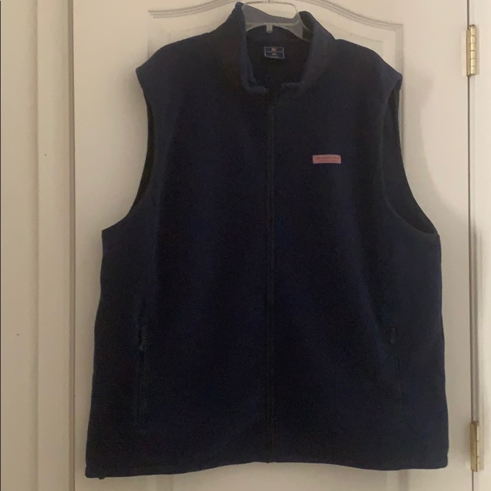 Vineyard vines fleece vest
